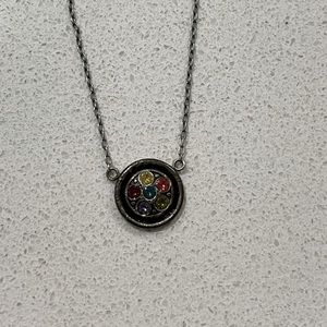 Multicolor Firefly necklace